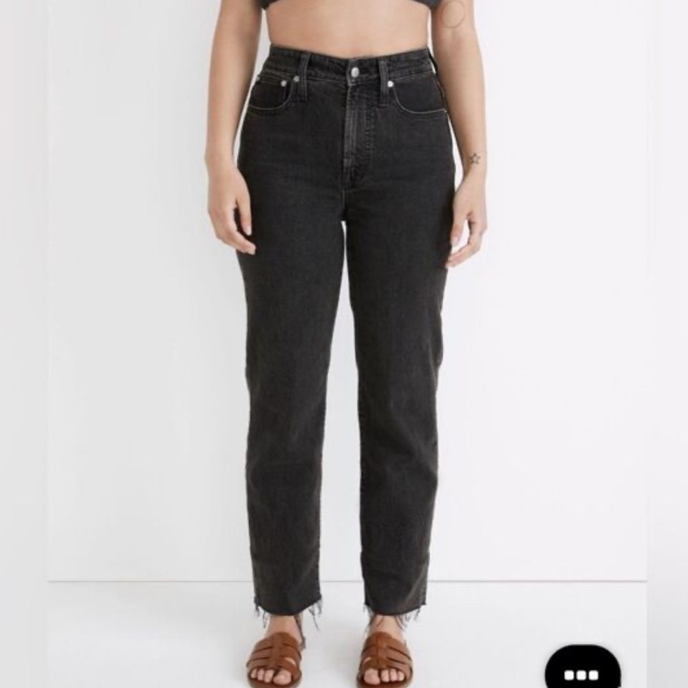 Madewell Curvy perfect vintage Jean in lunar wash